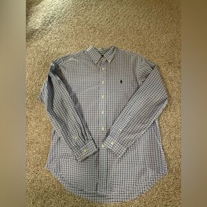 Ralph Lauren Classic Fit Button-Down Shirt – Size Large